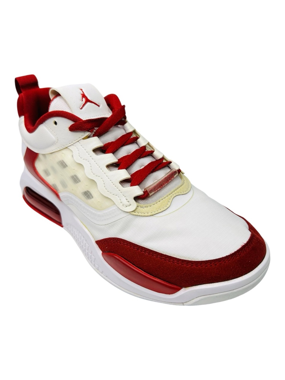 Nike Air Jordan Max 200 Crimson/White Oklahoma University Sneakers OU Logo